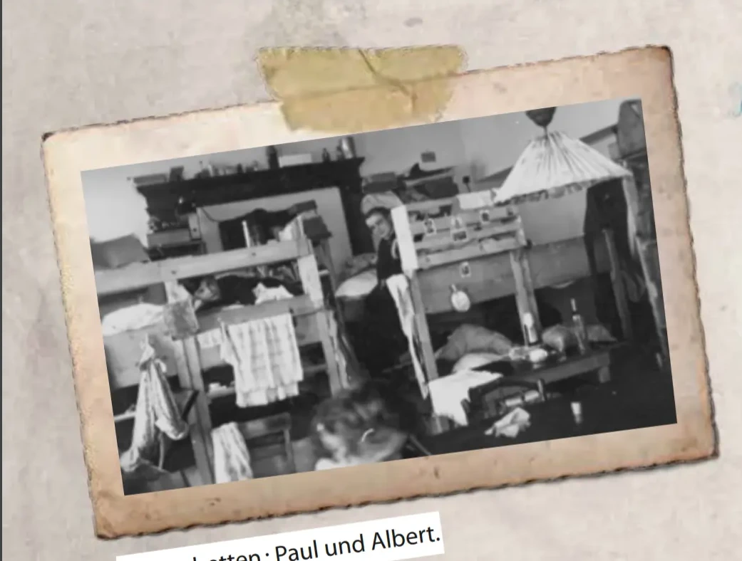 Paul a Albert v tabore